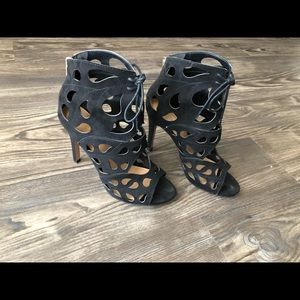 Also black high heels